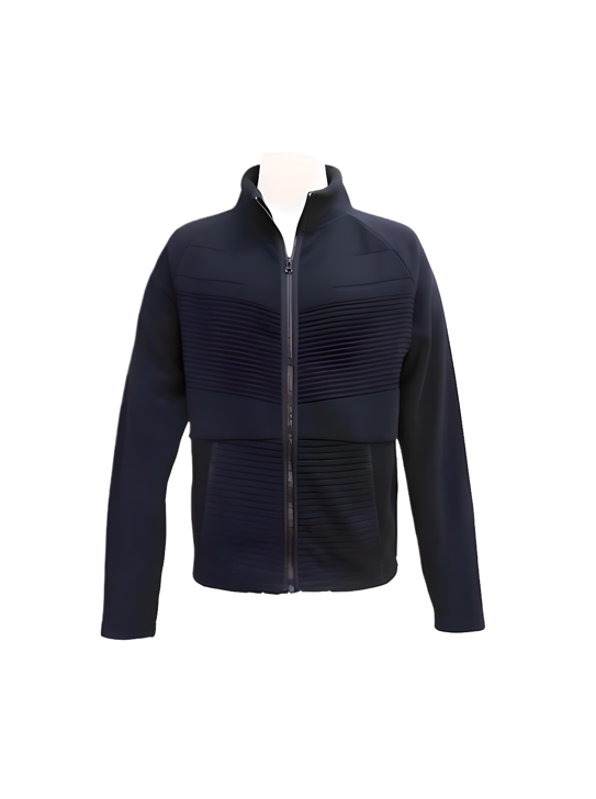 Mens Fleece Jacket with Full zip logo